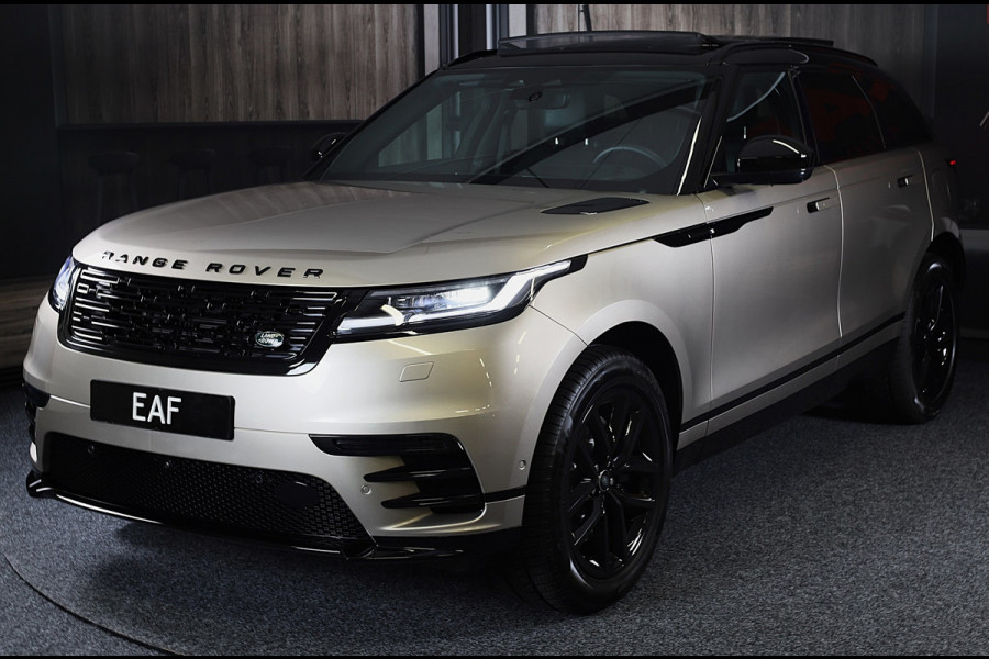 Land Rover Range Rover Velar 3.0 P400 AWD Dynamic SE MHEV / Batumi Gold / Acc / Lane Assist / Dode Hoek / 360 Camera / Leder /Pano