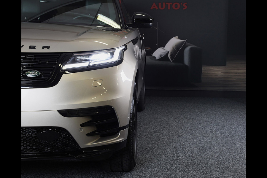 Land Rover Range Rover Velar 3.0 P400 AWD Dynamic SE MHEV / Batumi Gold / Acc / Lane Assist / Dode Hoek / 360 Camera / Leder /Pano