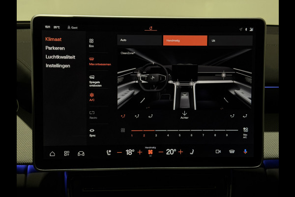 Polestar 4 Long Range Single motor 100 kWh | Drive Pro, Pilot & Plus Pack | Trekhaak | Extra getint glas achter