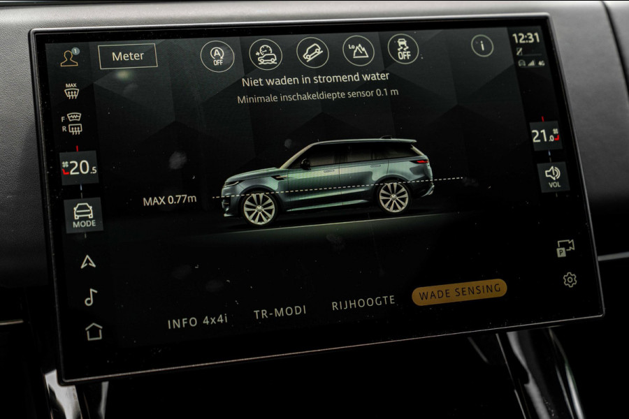 Land Rover Range Rover Sport 3.0 P550e Autobiography Full Option | Trekhaak | Schuifdak | Meridian | Softclose | Massage | 23''