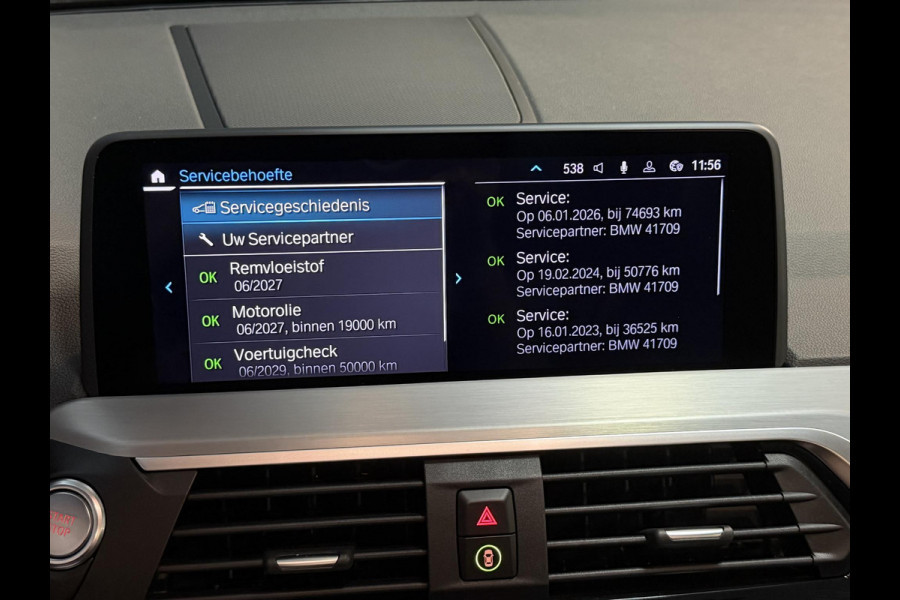 BMW X3 xDrive30e High Executive M Sport 20"/Trekhaak/Adaptieve cruise/360 camera/HiFi/Keyless/Stoelverwarming/Apple Carplay & Android Auto