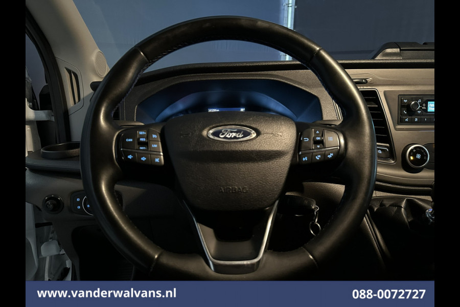 Ford Transit 2.0 TDCI 130pk Bakwagen Laadklep Euro6 Airco | 1040kg laadvermogen | Cruisecontrol | Verwarmde voorruit Bijrijdersbank