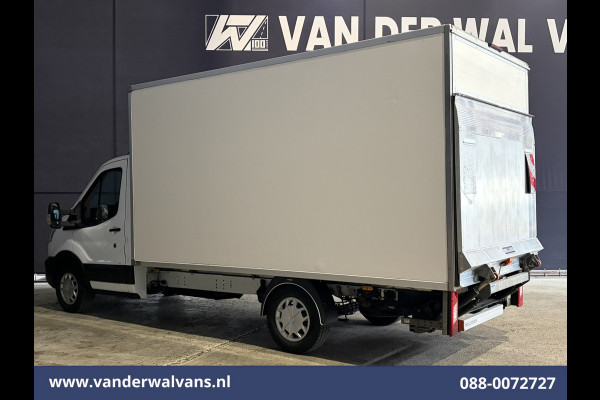 Ford Transit 2.0 TDCI 130pk Bakwagen Laadklep Euro6 Airco | 1040kg laadvermogen | Cruisecontrol | Verwarmde voorruit Bijrijdersbank