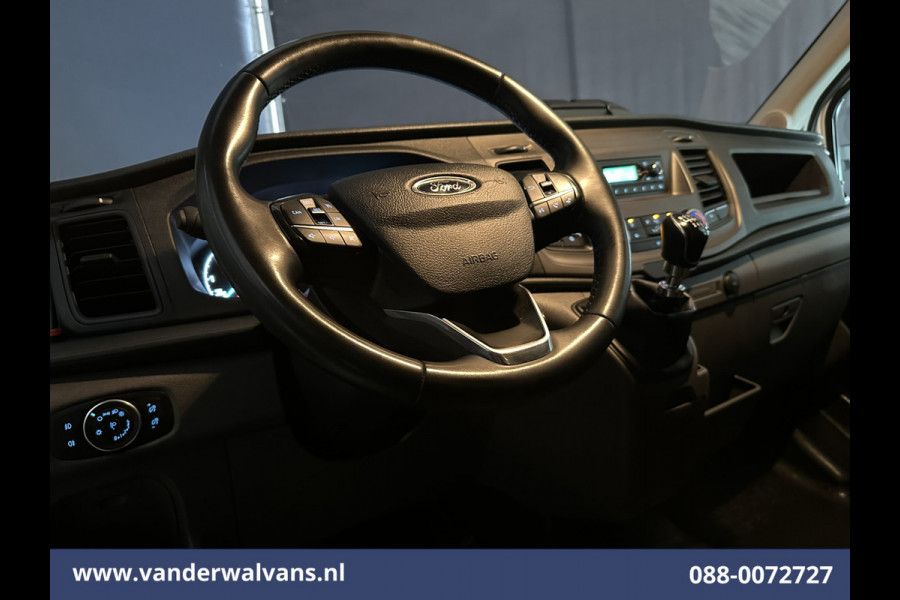 Ford Transit 2.0 TDCI 130pk Bakwagen Laadklep Euro6 Airco | 1040kg laadvermogen | Cruisecontrol | Verwarmde voorruit Bijrijdersbank