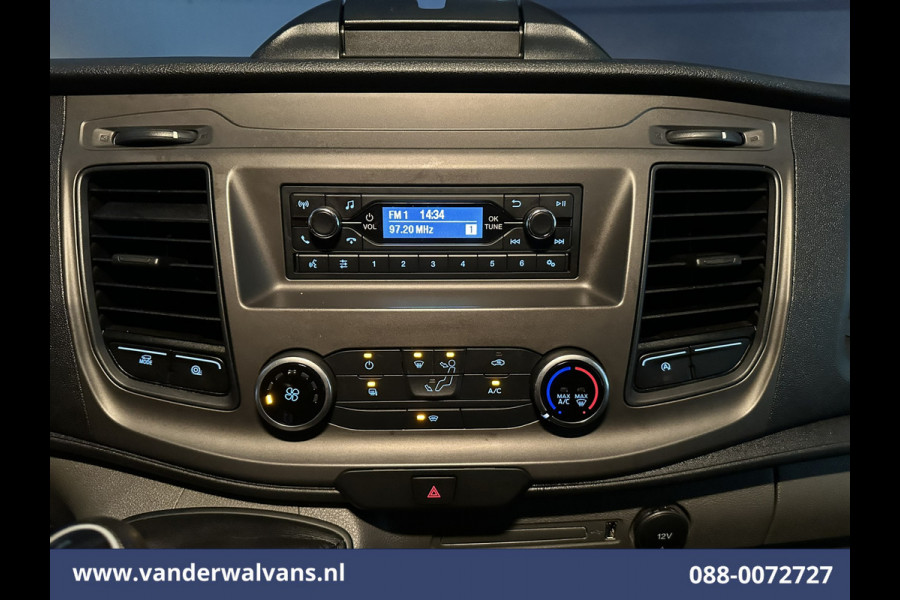 Ford Transit 2.0 TDCI 130pk Bakwagen Laadklep Euro6 Airco | 1040kg laadvermogen | Cruisecontrol | Verwarmde voorruit Bijrijdersbank