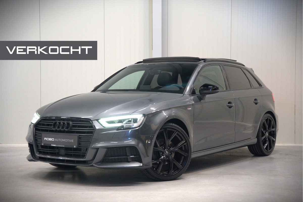Audi A3 Sportback 35 TFSI CoD Design Pro Line Plus S-Line | Panoramadak | Stoelverwarming | Adaptive Cruise Control | Navigatie | Camera | Parkeersensoren | Climate Control |