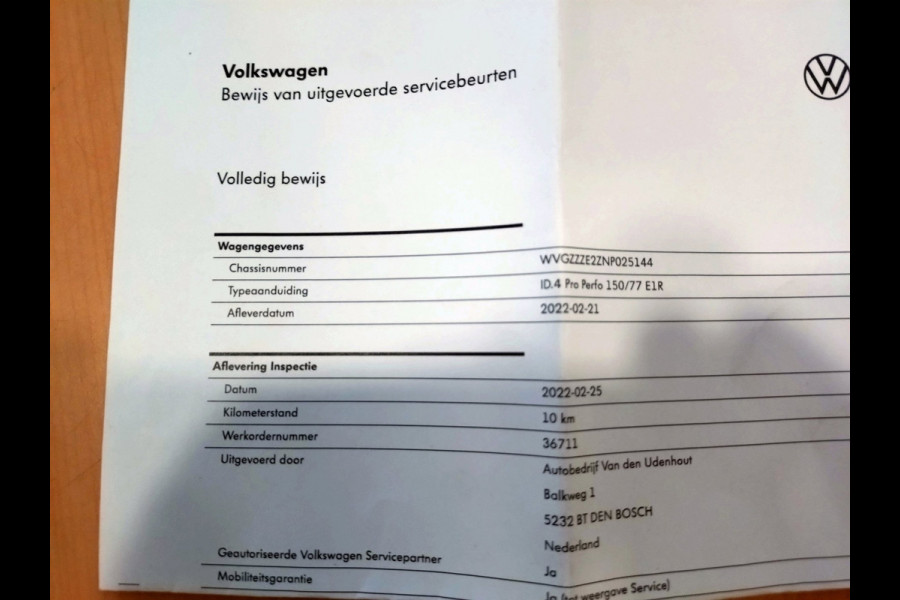 Volkswagen ID.4 Pro 77 kWh SOH 95,78 %