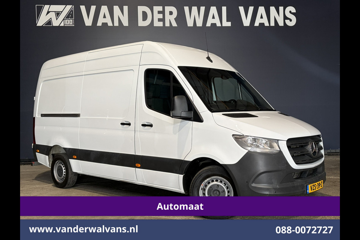 Mercedes-Benz Sprinter 317 CDI 170pk 9G-Tronic Automaat 3500kg Trekhaak L2H2 Euro6 Airco | Camera | Navigatie | Apple Carplay Android Auto, Cruisecontrol, Parkeersensoren, Bijrijdersbank