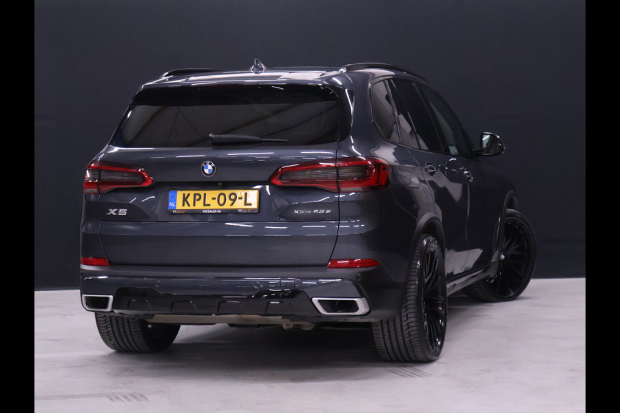 BMW X5 xDrive45e High Executive [PANORAMADAK, APPLE CARPLAY, HEAD-UP DISPLAY, ADAPTIVE CRUISE, ANDROID, TREKHAAK ELEKTRISCH, STOELVERWARMING, COMFORTSTOELEN, NIEUWSTAAT]