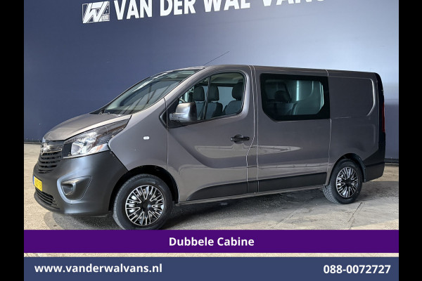 Opel Vivaro 1.6 CDTI 122pk L1H1 Dubbele Cabine Euro6 Airco | 6-Zits | LED | Cruisecontrol | Trekhaak