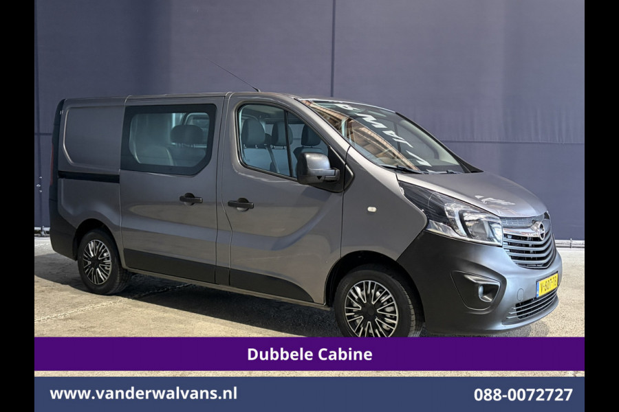 Opel Vivaro 1.6 CDTI 122pk L1H1 Dubbele Cabine Euro6 Airco | 6-Zits | LED | Cruisecontrol | Trekhaak