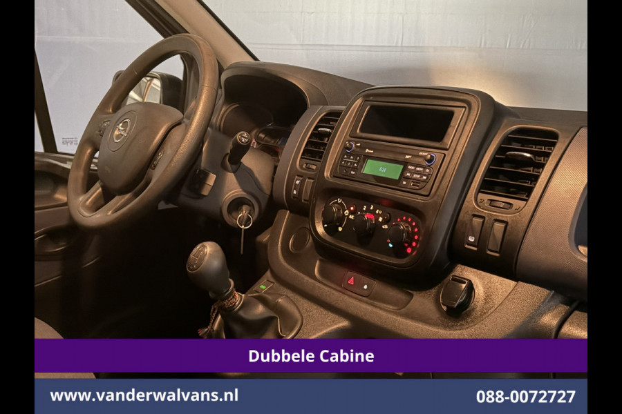 Opel Vivaro 1.6 CDTI 122pk L1H1 Dubbele Cabine Euro6 Airco | 6-Zits | LED | Cruisecontrol | Trekhaak