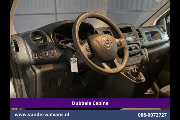 Opel Vivaro 1.6 CDTI 122pk L1H1 Dubbele Cabine Euro6 Airco | 6-Zits | LED | Cruisecontrol | Trekhaak