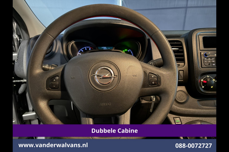 Opel Vivaro 1.6 CDTI 122pk L1H1 Dubbele Cabine Euro6 Airco | 6-Zits | LED | Cruisecontrol | Trekhaak