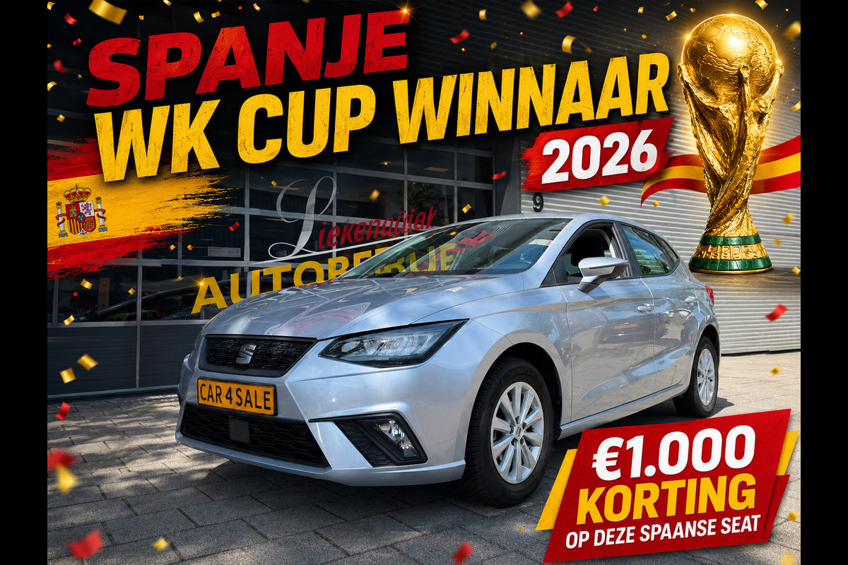 Seat Ibiza 1.0 EcoTSI Style - Navigatie I Airco I Sport velgen I LED I PDC I Comfort pakket I Dealer onderhouden