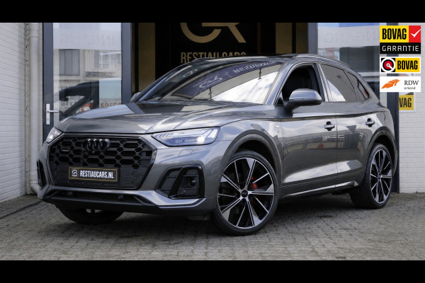 Audi Q5 55 TFSIe Quattro 3x S-Line Black Optik ACC-AMBIANCE-CAMERA-CARPLAY-KEYLESS-MATRIX LED-PANORAMA-ZONSVERDUISTERING