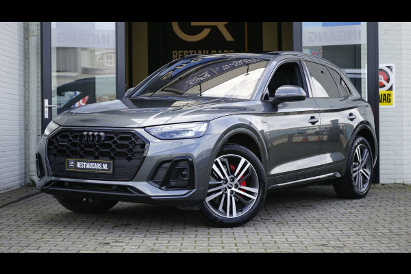 Audi Q5 55 TFSIe Quattro 3x S-Line Black Optik ACC-AMBIANCE-CAMERA-CARPLAY-KEYLESS-MATRIX LED-PANORAMA-ZONSVERDUISTERING