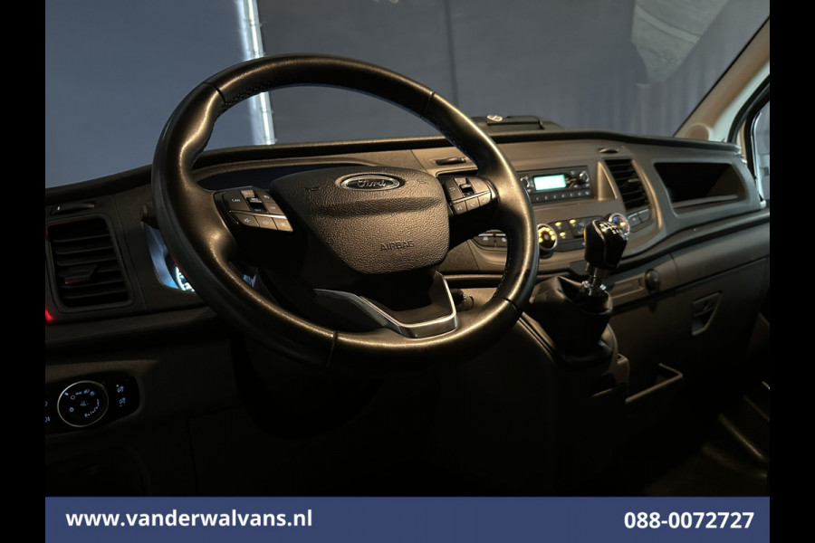 Ford Transit 2.0 TDCI 161pk Bakwagen Laadklep Euro6 Airco | Cruisecontrol | Verwarmde voorruit Bijrijdersbank, 940kg laadvermogen, zijdeur mogelijk 1750 ex btw meerprijs