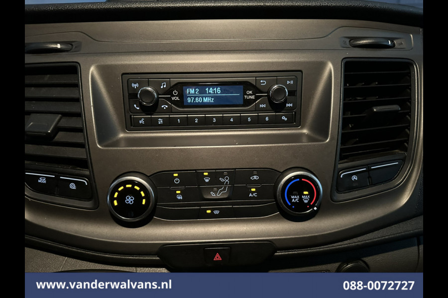 Ford Transit 2.0 TDCI 161pk Bakwagen Laadklep Euro6 Airco | Cruisecontrol | Verwarmde voorruit Bijrijdersbank, 940kg laadvermogen, zijdeur mogelijk 1750 ex btw meerprijs