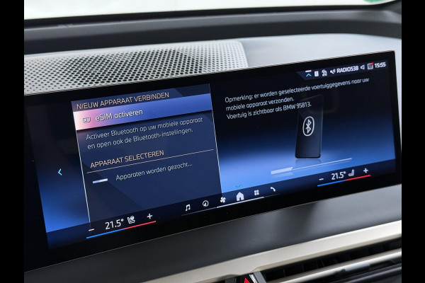 BMW iX xDrive40 Business Edition Plus 77 kWh SOH 100% | DRIVING ASSISTENT PROF. | STOEL + STUURVERWARMING EN MASSAGE| ELEKTRISCHE TREKHAAK| SKYLOUNGE | LASER|