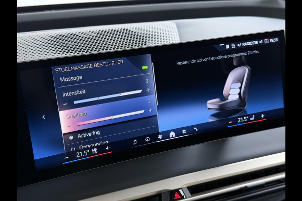 BMW iX xDrive40 Business Edition Plus 77 kWh SOH 100% | DRIVING ASSISTENT PROF. | STOEL + STUURVERWARMING EN MASSAGE| ELEKTRISCHE TREKHAAK| SKYLOUNGE | LASER|