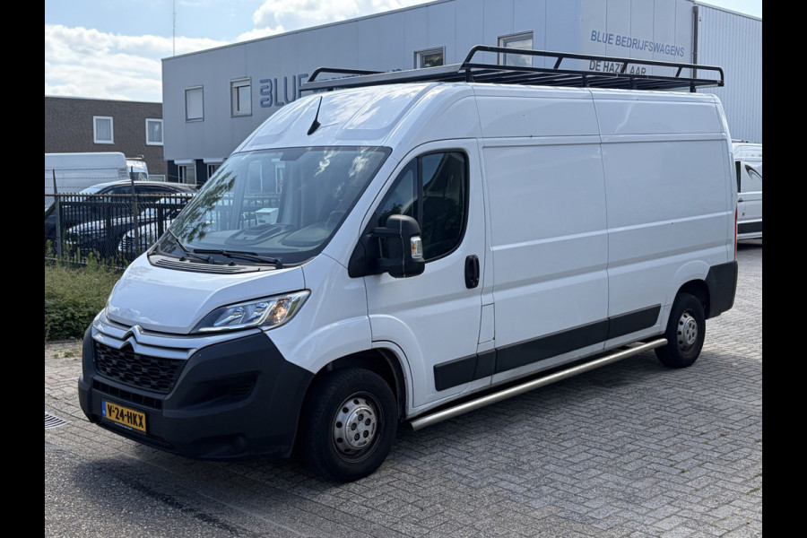 Citroën Jumper 2.2 BlueHDi 140PK L3H2 3.3t ✓ 3-zits ✓imperiaal ✓camera ✓navigatie ✓clima