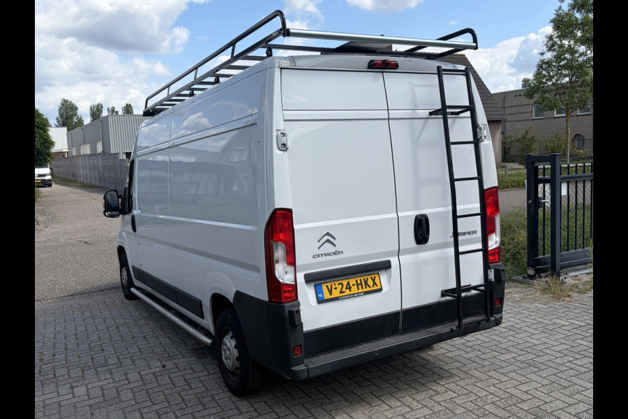Citroën Jumper 2.2 BlueHDi 140PK L3H2 3.3t ✓ 3-zits ✓imperiaal ✓camera ✓navigatie ✓clima