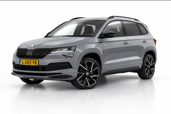 Škoda Karoq 1.5 TSI ACT Sportline | TREKHAAK | STEEL GREY | ADAPTIEVE CRUISE CONTROLE | CAMERA | NAP | STOELVERWARMING | CANTON