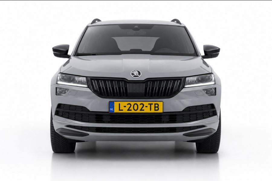 Škoda Karoq 1.5 TSI ACT Sportline | TREKHAAK | STEEL GREY | ADAPTIEVE CRUISE CONTROLE | CAMERA | NAP | STOELVERWARMING | CANTON
