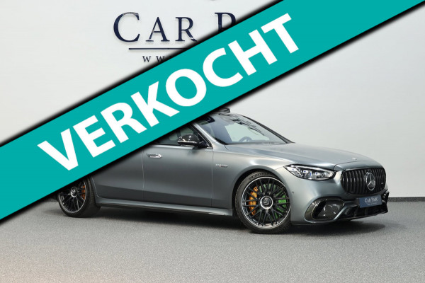 Mercedes-Benz S-Klasse AMG 63 S E Performance 802+PK KERAMISCH/CARBON/BURMESTER 4D/PANO/HUD/MASSAGE/REAR SEAT ENTERTAINMENT!
