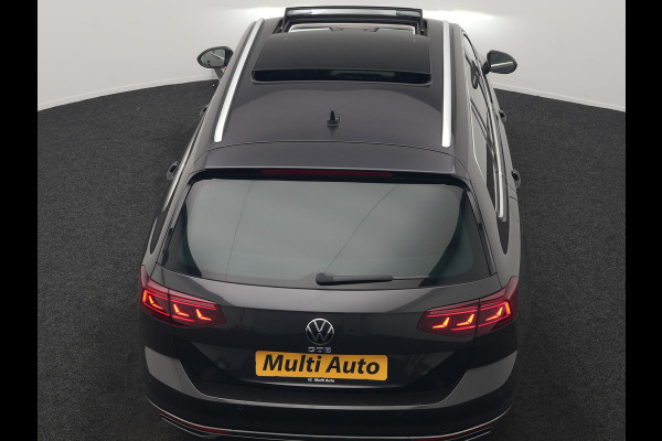 Volkswagen Passat 1.4 TSI GTE Business PHEV 218pk Dealer O.H. | Trekhaak Af Fabriek | Panodak | Adaptive Cruise | Camera | IQ Light | Alcantara Sportstoelen Massage & Verwarmd | Stuur Verwarmd | Keyless | Blis | Sfeerverlichting | Apple Carplay | DAB | Plug In Hybrid |