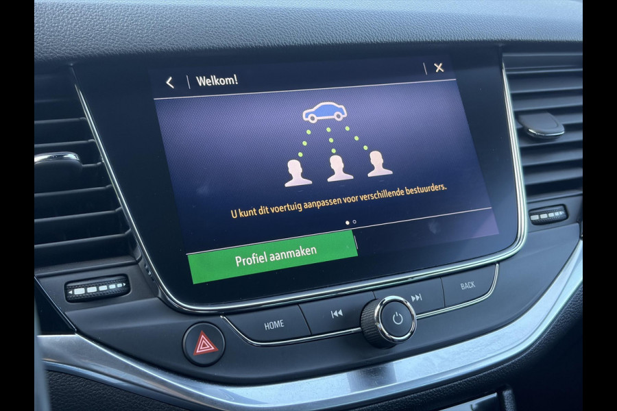 Opel Astra 1.2 Launch Elegance 2e Eigenaar,Camera,Stoelverw-Stuurverw,110pk,Navi,Carplay,Halfleder,Elekt.Stoel,6 Bak,Clima,Cruise,Lm velgen,Pdc V+A,N.A.P,Net beurt gehad,Apk tot 09-2028