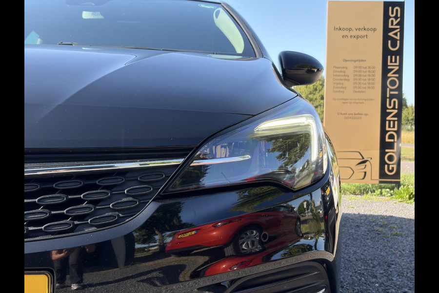 Opel Astra 1.2 Launch Elegance 2e Eigenaar,Camera,Stoelverw-Stuurverw,110pk,Navi,Carplay,Halfleder,Elekt.Stoel,6 Bak,Clima,Cruise,Lm velgen,Pdc V+A,N.A.P,Net beurt gehad,Apk tot 09-2028