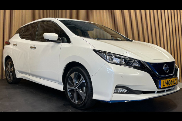 Nissan Leaf E+ N-Connecta 62 kWh|GROTE ACCU|91%SOH|ACC|CARPLAY|CAMERA 360+V+A|STOEL+STUURVERW.|PDC V+A|NAP|NL-AUTO|INCL.BTW|1e EIG