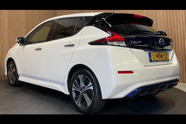 Nissan Leaf E+ N-Connecta 62 kWh|GROTE ACCU|91%SOH|ACC|CARPLAY|CAMERA 360+V+A|STOEL+STUURVERW.|PDC V+A|NAP|NL-AUTO|INCL.BTW|1e EIG