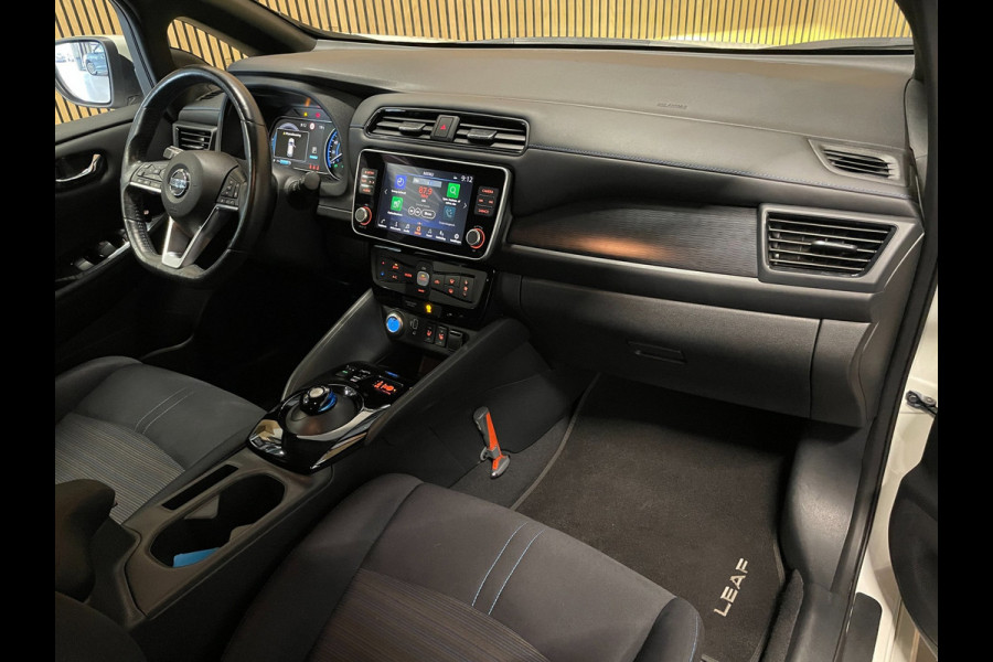 Nissan Leaf E+ N-Connecta 62 kWh|GROTE ACCU|91%SOH|ACC|CARPLAY|CAMERA 360+V+A|STOEL+STUURVERW.|PDC V+A|NAP|NL-AUTO|INCL.BTW|1e EIG