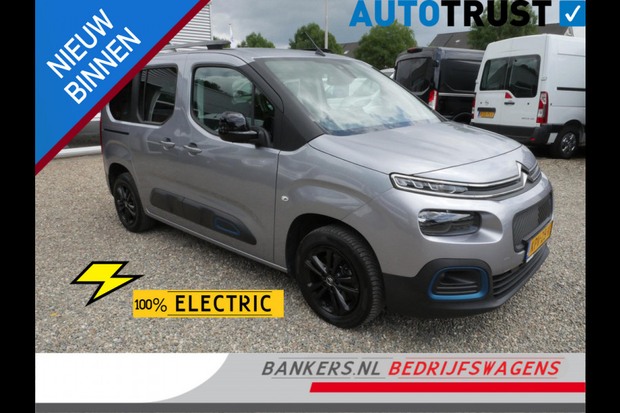 Citroën E-Berlingo Shine MPV 50 kWh SOH 93,5% Airco trekhaak