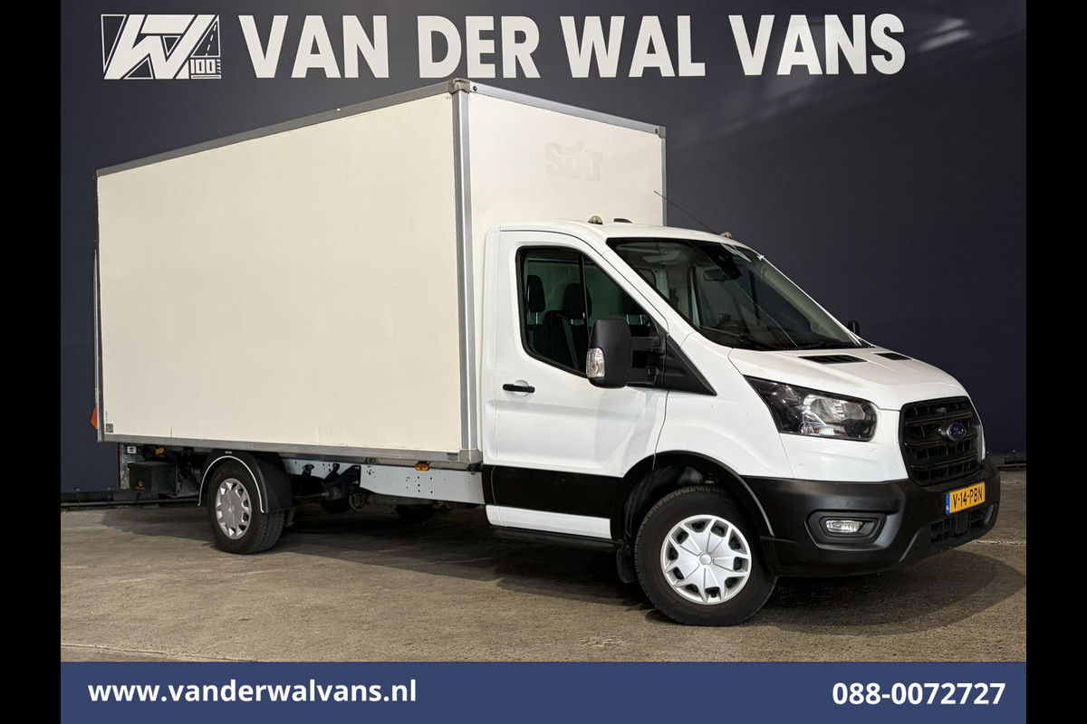 Ford Transit 2.0 TDCI 131pk Bakwagen Laadklep Euro6 Airco | 1040kg laadvermogen | Cruisecontrol | Verwarmde voorruit Bijrijdersbank