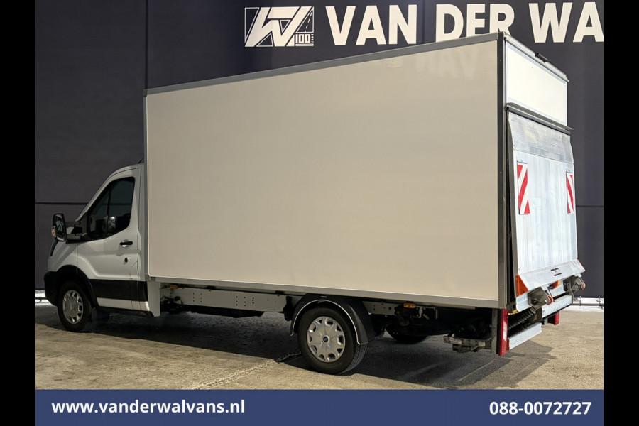 Ford Transit 2.0 TDCI 131pk Bakwagen Laadklep Euro6 Airco | 1040kg laadvermogen | Cruisecontrol | Verwarmde voorruit Bijrijdersbank