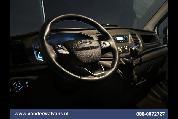 Ford Transit 2.0 TDCI 131pk Bakwagen Laadklep Euro6 Airco | 1040kg laadvermogen | Cruisecontrol | Verwarmde voorruit Bijrijdersbank