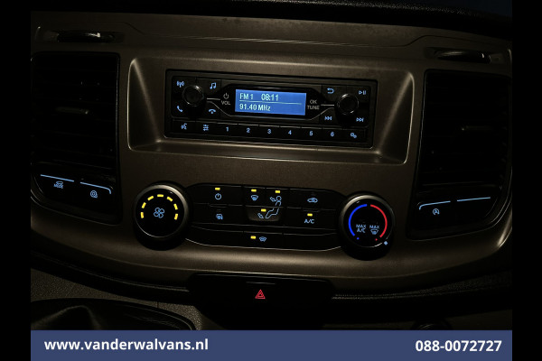 Ford Transit 2.0 TDCI 131pk Bakwagen Laadklep Euro6 Airco | 1040kg laadvermogen | Cruisecontrol | Verwarmde voorruit Bijrijdersbank