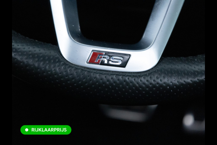 Audi RS Q3 Sportback RSQ3 2.5 TFSI Quattro | Ruitjesleer | Panoramadak | Adaptive cruise | Wegklapbare trekhaak | Sonos | Navigatie El.verstelbare stoelen met stoelverwarming, Carplay/Android auto, 360 camera, Electrische achterklep
