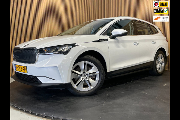 Škoda ENYAQ iV 80|91% SOH|GROTE ACCU|ELEK.TREKHAAK|STOELVERW|CARPLAY/ANDROID|CAMERA|NAVIGATIE|NAP|NL-AUTO|INCL. BTW|1e EIGENAAR|