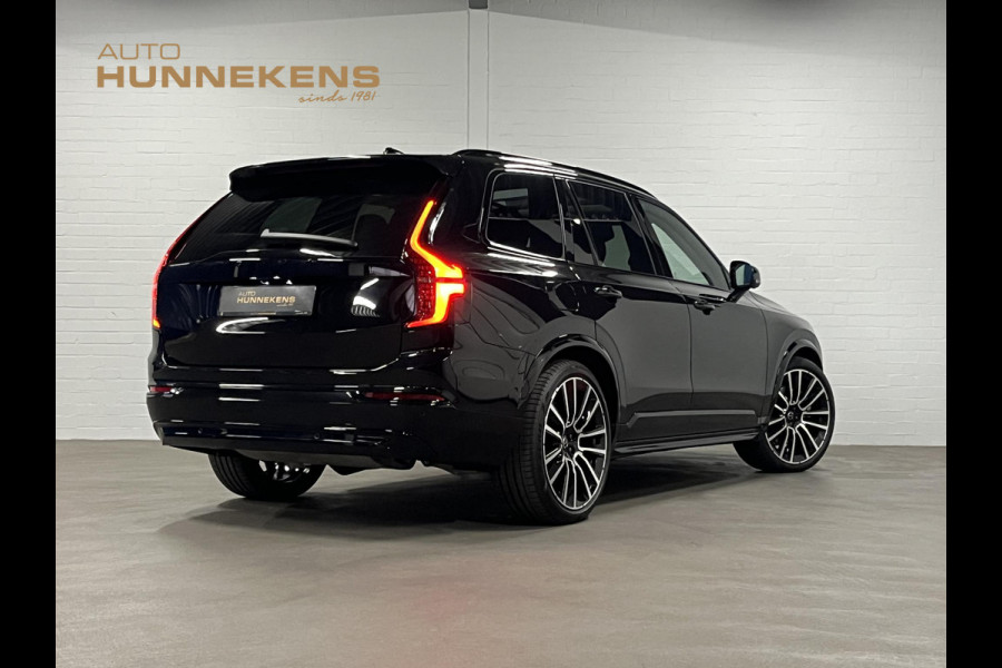 Volvo XC90 2.0 T8 Plug-in hybrid AWD Ultra Dark Luchtvering | Bowers & Wilkins | Adapt. cruise | Open dak | Massage | 360 camera | Head-up | Stoelventilatie/-verwarming | 22" wielen