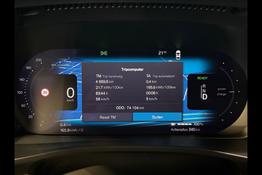 Volvo XC40 Aut. AWD Recharge Twin Plus ACC Stoelverwarming SOH 91% 78 kWh 408pk