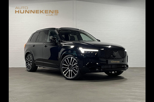 Volvo XC90 2.0 T8 Plug-in hybrid AWD Ultra Dark Luchtvering | Bowers & Wilkins | Adapt. cruise | Open dak | Massage | 360 camera | Head-up | Stoelventilatie/-verwarming | 22" wielen