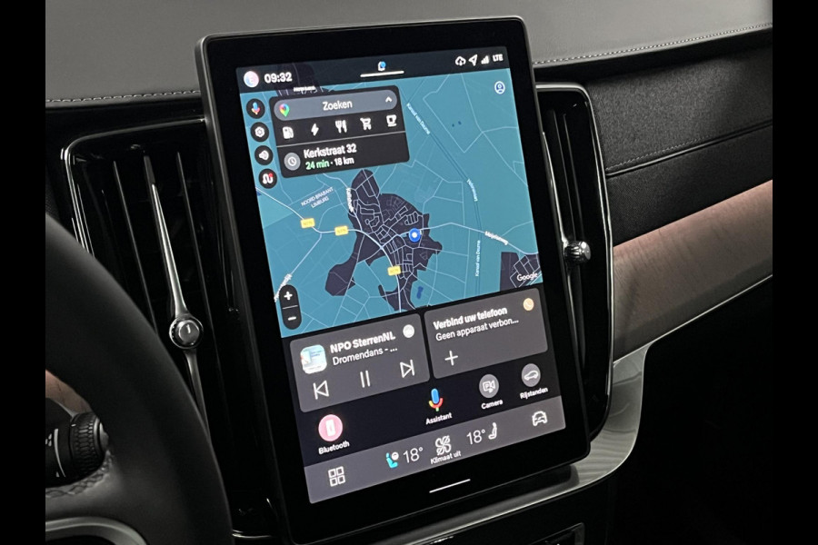 Volvo XC90 2.0 T8 Plug-in hybrid AWD Ultra Dark Luchtvering | Bowers & Wilkins | Adapt. cruise | Open dak | Massage | 360 camera | Head-up | Stoelventilatie/-verwarming | 22" wielen