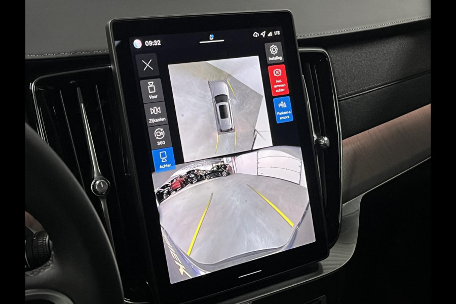 Volvo XC90 2.0 T8 Plug-in hybrid AWD Ultra Dark Luchtvering | Bowers & Wilkins | Adapt. cruise | Open dak | Massage | 360 camera | Head-up | Stoelventilatie/-verwarming | 22" wielen