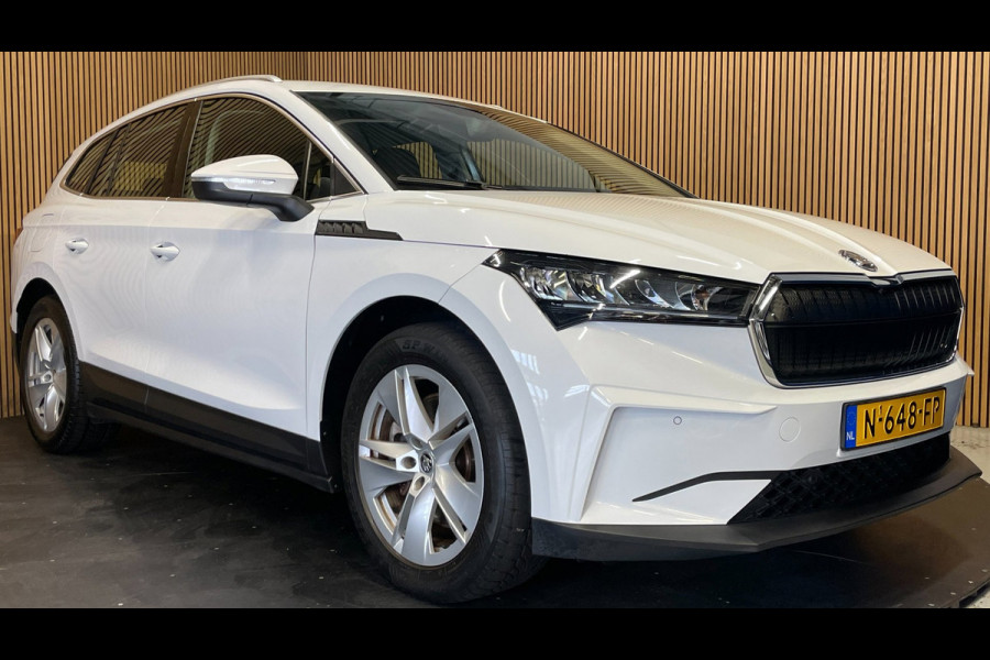 Škoda ENYAQ iV 80|91% SOH|GROTE ACCU|ELEK.TREKHAAK|STOELVERW|CARPLAY/ANDROID|CAMERA|NAVIGATIE|NAP|NL-AUTO|INCL. BTW|1e EIGENAAR|