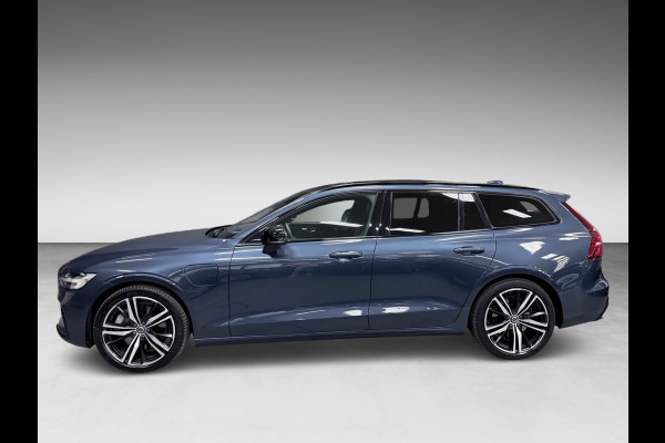 Volvo V60 2.0 T6 AWD R-Design LONG-RANGE BLACK-LINE PANO/LEDER/H-UP/H&K/STOEL-M/ADAPT-CRUISE/DAB/CARPLAY/CAM///